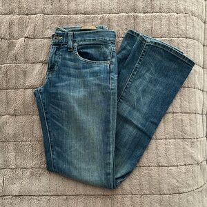 RALPH LAUREN - low rise minimal distressed jeans